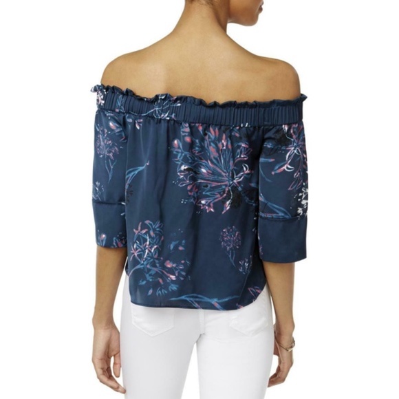 Rachel Rachel Roy Off The Shoulder Floral Top - Picture 2 of 8